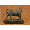 Image 3 : Solid Bronze Sculpture of a Bull Marble Base