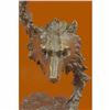 Image 5 : Signed Original Kanaev Two Wolves Wolf Head Head Wildlife Bust Bronze Sculpture
