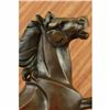 Image 4 : Abstract Modern Horse Stallion Horse Racing Trophy Bronze Sculpture Statue Decor