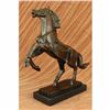 Image 6 : Abstract Modern Horse Stallion Horse Racing Trophy Bronze Sculpture Statue Decor