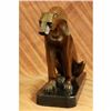 Image 3 : Signed Hot Cast Moore Cougar Bronze Sculpture Figurine