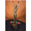 Image 2 : DOURGA BY D.H CHIPARUS BRONZE STATUE FIGURINE ART DECO WOMAN SCULPTURE FIGURE