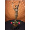 Image 4 : DOURGA BY D.H CHIPARUS BRONZE STATUE FIGURINE ART DECO WOMAN SCULPTURE FIGURE