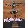 Image 1 : Dancer w/Thyrsus, Pierre Le Faguays bronze statue Art Deco Sculpture