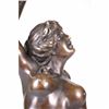 Image 3 : NUDE NYMPH SIGNED BRONZE STATUE