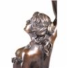 Image 5 : NUDE NYMPH SIGNED BRONZE STATUE