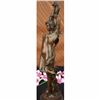 Image 4 : Original Large Nude Nymph Bronze Erotic Sculpture Figure Statue