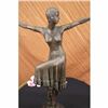 Image 2 : LARGE DIMITRI CHIPARUS DANCER ART DECO BRONZE SCULPTURE