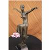 Image 4 : LARGE DIMITRI CHIPARUS DANCER ART DECO BRONZE SCULPTURE