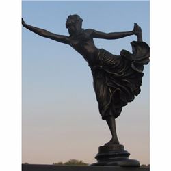 VINTAGE RARE ART DECO SEMI NUDE