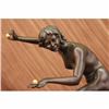 Image 4 : BRONZE STATUE GIRL JUGGLING