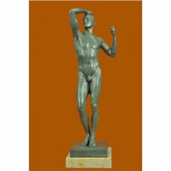 The Age of Bronze (LAge dairain) By French Artist Rodin Hot Cast Sculpture Art