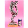 Image 2 : BRONZE SCULPTURE NUDE MALE RODIN FRENCH STATUE SIGNED