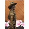Image 4 : CLASSIC COWBOY BY MILO BRONZE SCULPTURE STATUE ORIGINAL