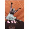 Image 5 : CLASSY GIRL BALLERINA BRONZE STATUE SCULPTURE FIGURINE FIGURE ART MARBLE
