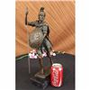 Image 2 : Signed Drouot Roman Legion Soldier Warrior Bronze Marble Sculpture Statue Figure