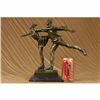 Image 2 : SIGNED ORIGINAL MILO ICE SKATING PAIR BRONZE SCULPTURE STATUE FIGURE FIGURINE