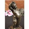 Image 1 : Art Deco Bronze Sculpture Statue Nude Baby Figurine
