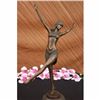 Image 2 : ART DECO CHIPARUS ART DECO BRONZE EXOTIC DANCER FIGURIN NOUVEAU MARBLE FIGURE