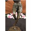 Image 4 : SIGNED FRANCOIS DURET DANCING YOUTH BRONZE SCULPTURE
