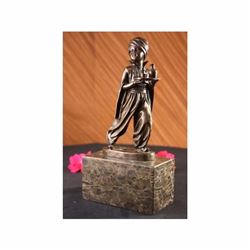 Alibaba Magical Genie Ornament Handmade Vienna Bronze Sculpture Art