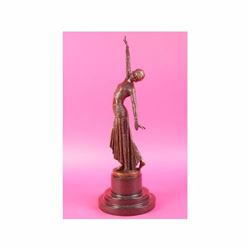 ~ D.H.Chiparus~ bronze art deco statue Egyptian Dancer Art Sculpture