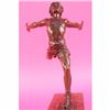Image 5 : MODERNIST BRONZE SCULPTURE TRACK RUNNER MID-CENTURY ART