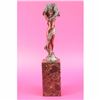 Image 2 : ART NOUVEAU DECO BRONZE NUDE GIRL STATUE FIGURAL FIGURE SCULPTURE STATUE