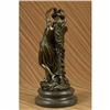 Image 4 : Large Frustration Satyr and Nymph Nude Bronze Sculpture Mythical Figurine Figure