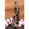 Image 3 : Signed Original Cesaro Egyptian Queen W/Guard Dog Sculpture Statue