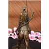 Image 5 : RARE LEONARD CAMEL RIDER POMPEIAN BRONZE BOOKEND LOST WAX HAND MADE