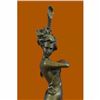 Image 5 : 1930s Art Deco Bronze Metal Statue Nude Dancer after Chiparus Figure Female SALE