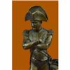 Image 5 : SIGNED FRECH EMPEROR NAPOLEON BRONZE STATUE ART DECO MARBLE FIGURINE SALE DECOR