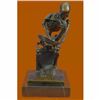 Image 1 : Abstract Modern Art Mini Skeleton by Milo Bronze Sculpture Marble Statue Figure