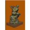 Image 4 : Rodin Thinker Symbol of Philosophy Bronze Sculpture Hot Cast Marble Base Figure