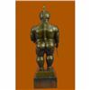 Image 3 : Hot Cast Botero Reproduction Roman Soldier Bronze Sculpture Marble Base Figurine