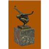 Image 1 : Signed Original Miguel Lopez (Milo) The Athlete Bronze Sculpture Figurine Figure