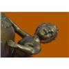 Image 5 : AUGUSTE MOREAU FRENCH FIGURAL BRONZE CHERUB VASE ART NOUVEAU DECO FIGURINE DECOR