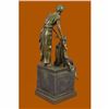 Image 4 : Very Large The Auctioneer by Carl Kauba Bronze Sculpture Marble Base Figurine