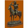 Image 2 : The Scout by Cyrus Dallin Hot Cast Hand Crafted Bronze Sculpture Marble Statue