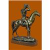 Image 3 : The Scout by Cyrus Dallin Hot Cast Hand Crafted Bronze Sculpture Marble Statue