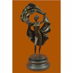 Amusing Erotic Bronze Sculpture by Bergman Hot Cast Marble Base Figurine Figure