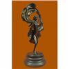 Image 4 : Amusing Erotic Bronze Sculpture by Bergman Hot Cast Marble Base Figurine Figure