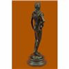 Image 3 : Fritz Berman Native Indian Prince Bronze Sculpture Marble Base Figurine Figure