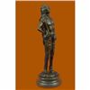 Image 4 : Fritz Berman Native Indian Prince Bronze Sculpture Marble Base Figurine Figure