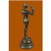 Image 3 : Lively Jester by French Artist Gueyton Bronze Sculpture Great Detail Figurine