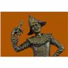 Image 5 : Lively Jester by French Artist Gueyton Bronze Sculpture Great Detail Figurine