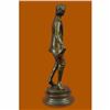Image 4 : Taking a Bow by Besserdich Bronze Sculpture Marble Base Figurine Figure Hot Cast