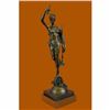 Image 2 : AUGUSTIN JEAN MOREAU VAUTHIER Fortuna Goddess of Fortune Bronze Statue Figurine
