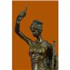 Image 5 : AUGUSTIN JEAN MOREAU VAUTHIER Fortuna Goddess of Fortune Bronze Statue Figurine